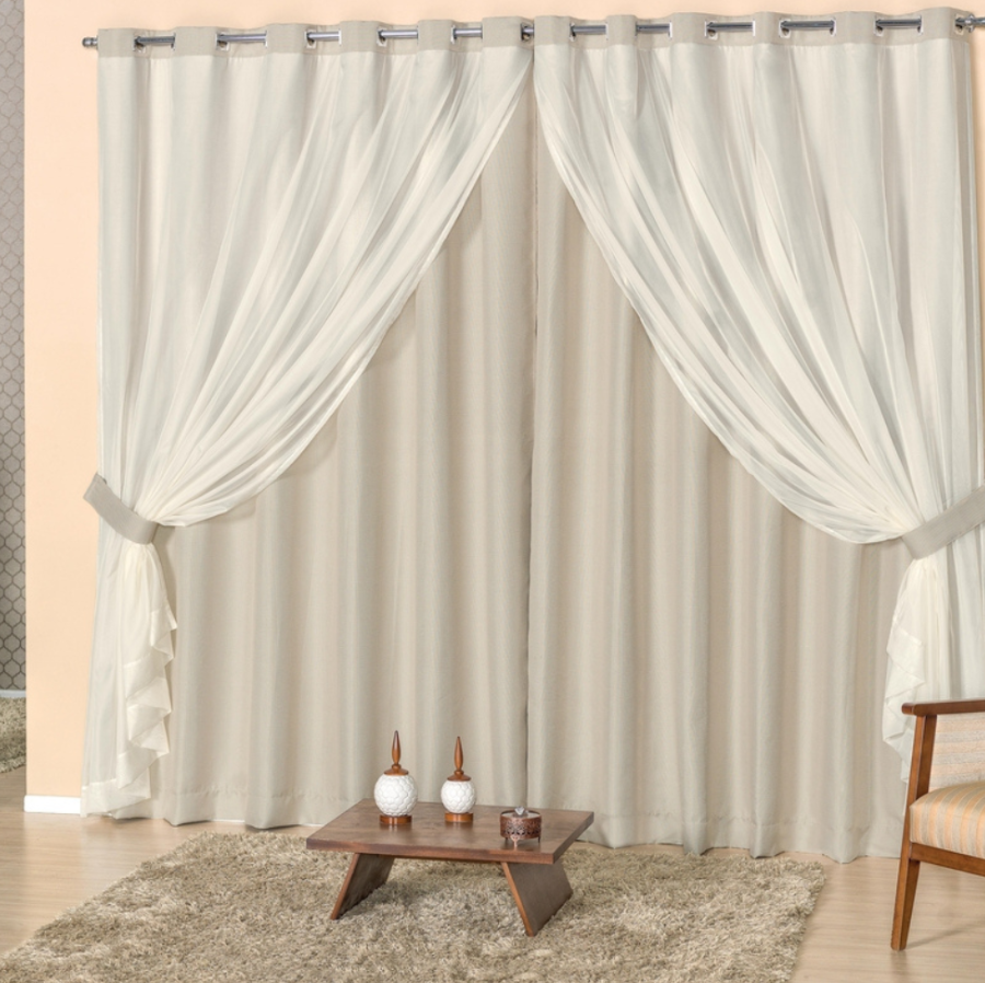 Como criar um ambiente harmonioso com cortinas blackout para sala
